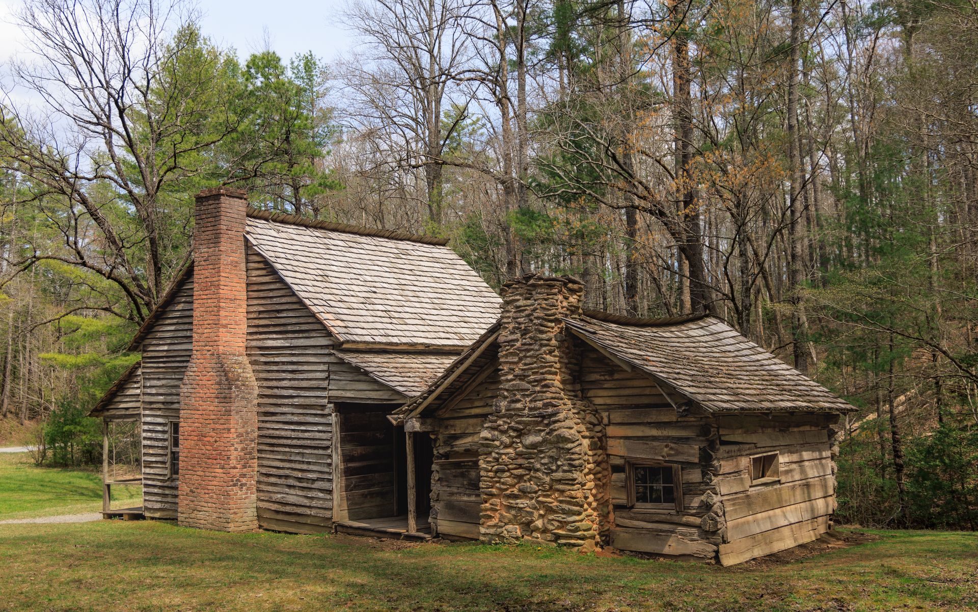 Cabin on North Carolina mountain property